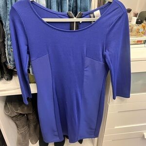 H&M Divided Royal Blue Mini Dress Size 10